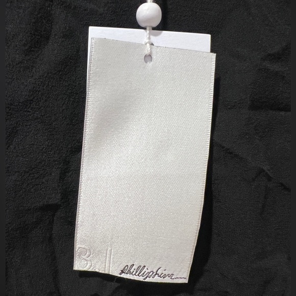 Brand New Black Twisted Chiffon Layered Top - Picture 5 of 8